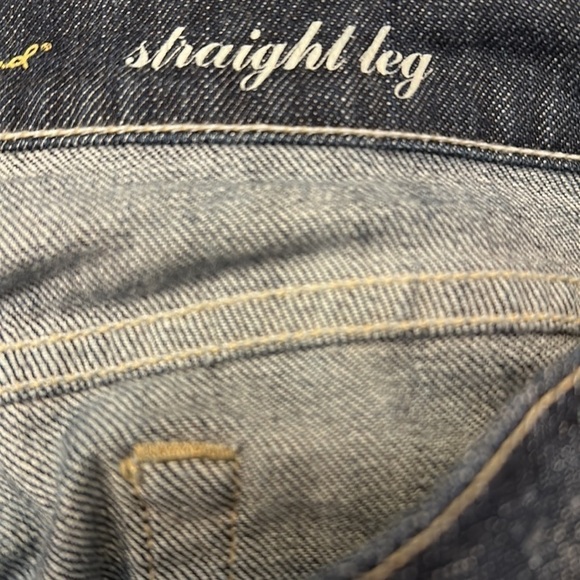 Womens 7 For all Mankind Straight Leg Denim Blue Jeans Size 30 - Picture 8 of 9